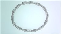 Armband Sommer elast in Gold TUBO ELASTICO TRECCIA P S/O - TUBO ELASTICO TRECCIA P S/O
